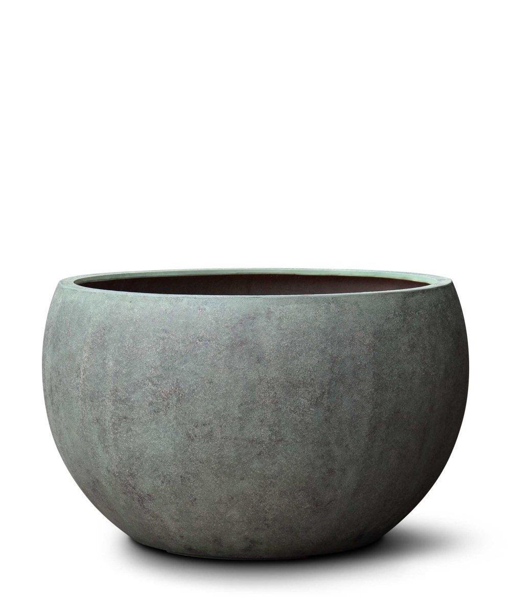 Grand Bowl | Antique Stone Collection | Copper Green