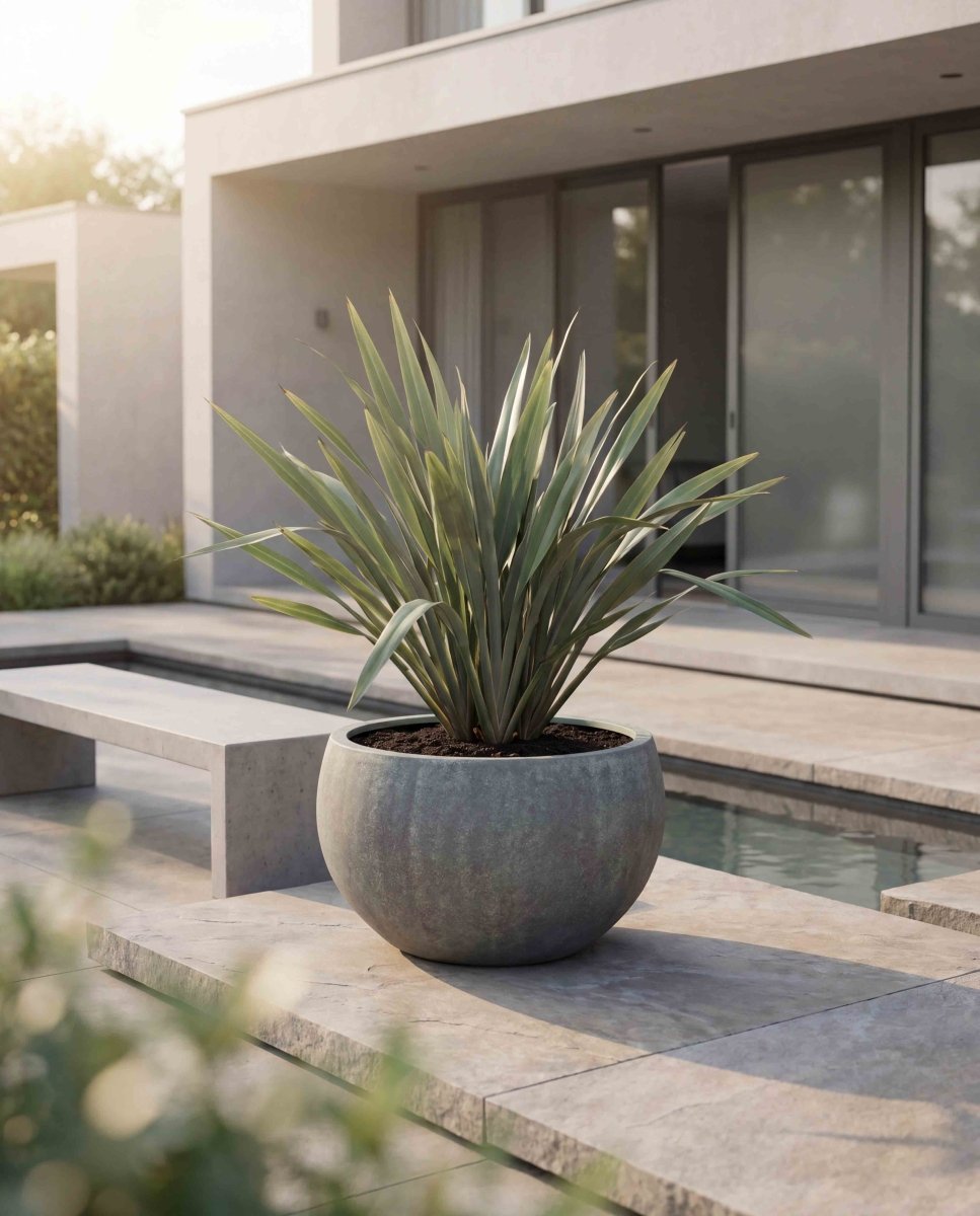 Grand Bowl | Antique Stone Collection | Copper Green