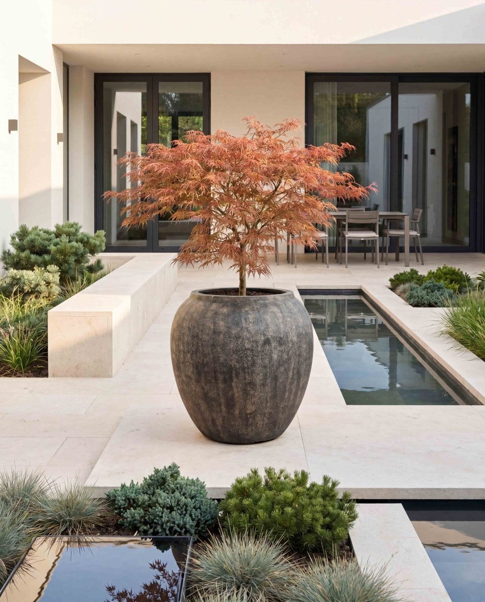 High Jar | Antique Stone Collection | Antique Brown