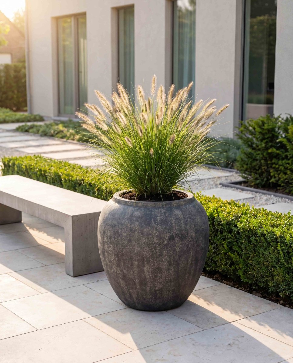 High Jar | Antique Stone Collection | Antique Brown